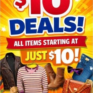 Clothing bundle flyer